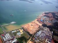 Proyek Dermaga Kawasan Industri Kabil, Batam - Kepulauan Riau (2014)