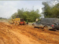 Proyek Jalan Arara Abadi, Perawang - Riau (2013)