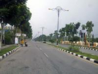 Proyek Jalan Kota Siak Sri Indrapura, Siak - Riau (2013)