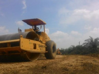 Proyek Jalan di Kuala Cenaku, Indragiri Hulu - Riau (2013)