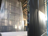 Contoh lembaran geomembrane.