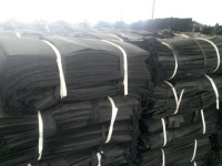 Geotube yang belum diisi material