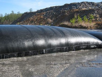 Proses dewatering menggunakan geotube